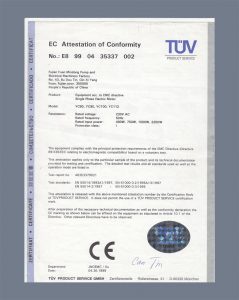 CE Certificate CE Certificate